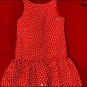 Red Valentino Red & White Polka Dot Dress, size S worn once ❤️